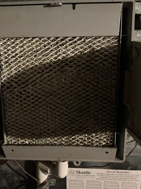 Completed comprehensive gas furnace tune-up and seasonal maintenance inspection. System was leveled and checked for proper installation alignment, air filter was inspected and found heavily soiled with accumulated dust and debris requiring replacement, and all mechanical components were verified for safe operation.