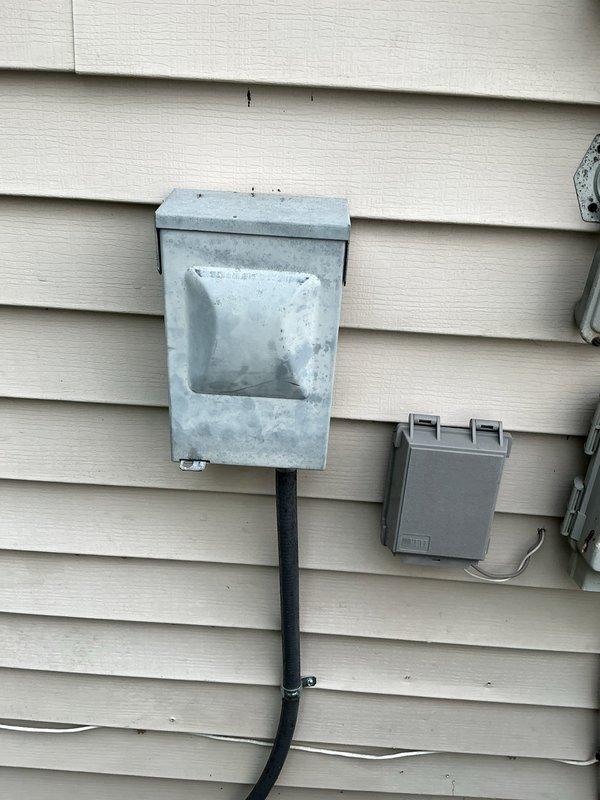 Completed preventative maintenance service on ground-level cooling system during scheduled appointment window. Inspected and serviced outdoor condensing unit, verified proper operation of 60-amp fused disconnect switch, and confirmed all electrical connections and components were secure and functioning correctly. Unit operating within normal parameters with no issues identified at time of service.