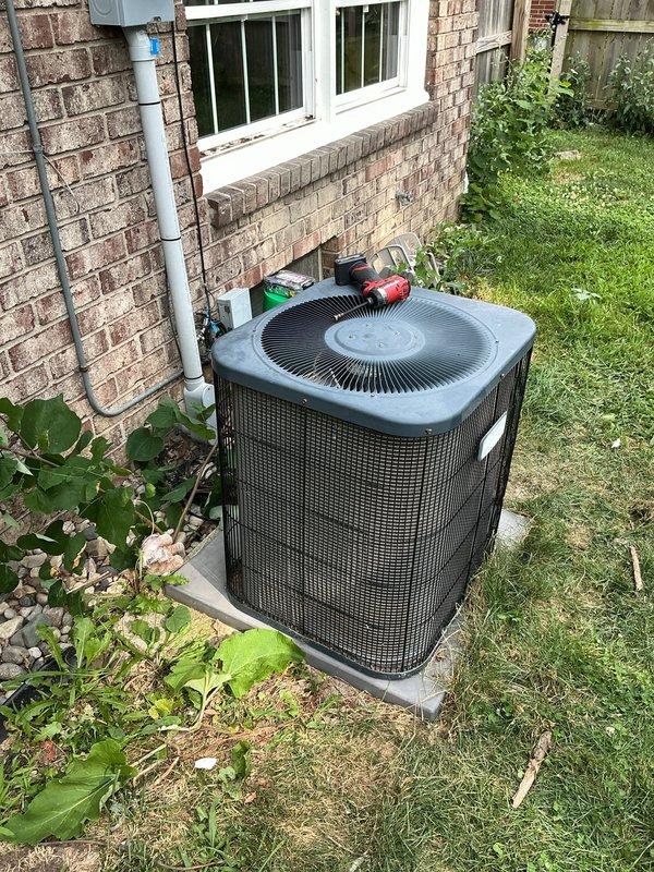 Responded to service call for 15-year-old central air conditioning system with compressor failing to engage consistently. Customer reported that contactor would only activate when manually manipulated. Upon arrival, performed diagnostic testing of the low-voltage control circuit between the indoor air handler and outdoor condensing unit. Identified intermittent 24-volt signal issue preventing reliable contactor engagement. Inspected contactor assembly, control wiring, and thermostat circuit for loose connections, damaged wiring, or failed components. Tested system operation and verified proper voltage delivery to contactor coil. System restored to normal operation with compressor cycling on demand.