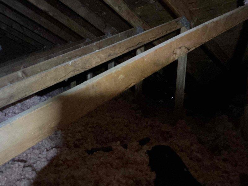 Responded to service call for air conditioning unit not producing cold air. Accessed unit located in crawl space beneath structure and inspected HVAC system, including air handler and associated components. Performed diagnostic assessment of system operation, checked refrigerant levels, electrical connections, and airflow. Inspected attic space to verify proper insulation and ductwork configuration. Unit restored to proper cooling operation.