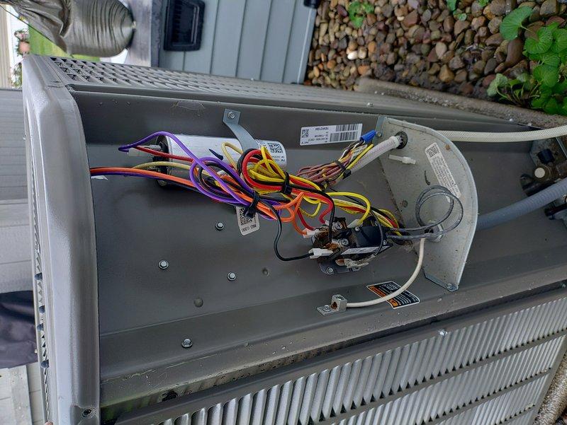 Completed annual tune-up maintenance on 1-year-old residential HVAC system. Performed comprehensive inspection of outdoor condensing unit including electrical connections, blower motor assembly, and condenser coils; verified all components operating within manufacturer specifications and confirmed proper system operation with no deficiencies noted.
