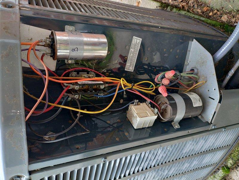 Completed comprehensive tune-up service on 8-year-old residential air conditioning system. Performed standard maintenance procedures including inspection of capacitor, electrical connections, and motor components; all wiring and internal components found in serviceable condition. Discussed membership program options with customer for future maintenance needs.