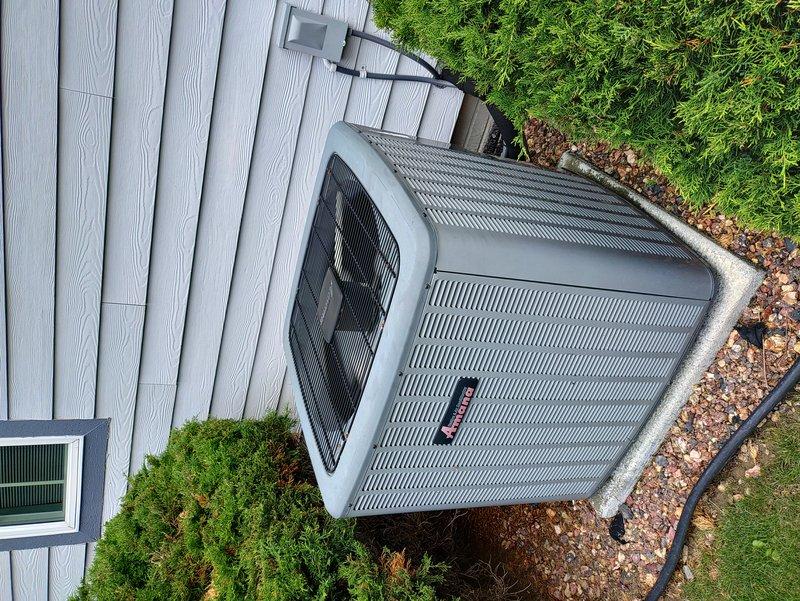 Completed annual air conditioning tune-up on residential split system. Performed comprehensive maintenance including inspection of outdoor condenser unit and indoor air handler, verified refrigerant levels, cleaned condensate drain lines, checked electrical connections, and tested system operation. Customer requested renewal of preventive maintenance agreement for continued service coverage.
