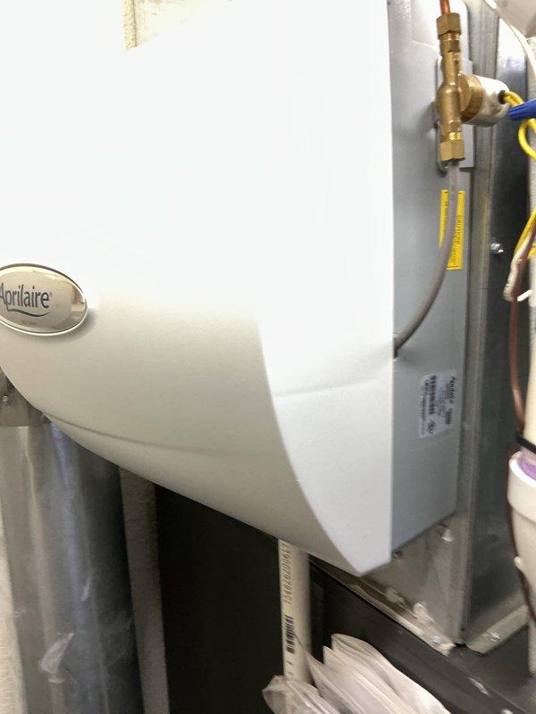 Completed annual furnace maintenance on an 8-year-old Lennox heating system. Performed comprehensive tune-up including combustion analysis, pressure testing, and system diagnostics using digital manometer. Inspected Aprilaire humidifier and associated plumbing connections. All equipment operating within normal parameters with no deficiencies noted.