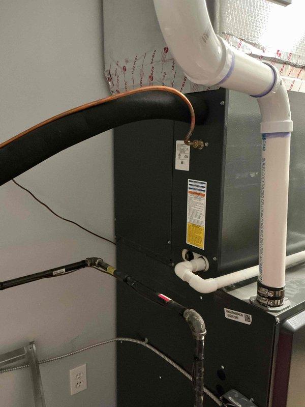 Completed preventive maintenance tune-up on two residential air conditioning systems, ages 4 and 5 years. Performed standard inspection procedures on both indoor air handler unit and outdoor condensing unit, including filter check, electrical connections inspection, refrigerant level assessment, condensate drain line verification, and operational testing. Both systems found to be operating within normal parameters with no deficiencies noted.