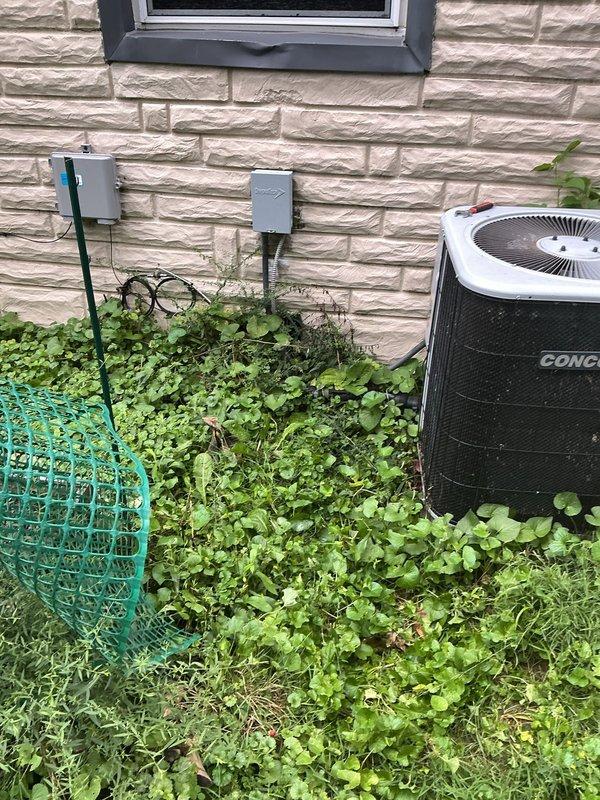 Responded to no-cool complaint on 8-year-old residential air conditioning system with frozen refrigerant lines and no airflow through vents. Upon arrival, confirmed system had been recently charged approximately two months prior, indicating potential refrigerant leak. Discovered severely restricted airflow due to extremely dirty and clogged air filter, which was causing evaporator coil to freeze and preventing proper system operation. Removed and replaced contaminated filter with new unit. System had been shut off by occupant prior to arrival to prevent further damage. Advised that restricted airflow from dirty filter was likely primary cause of freezing condition and may have contributed to refrigerant loss if system had been operating in frozen state for extended period. Recommended monitoring system performance after filter replacement and allowing adequate thaw time before restart to assess whether refrigerant leak is still present or if low airflow was sole cause of freezing issue