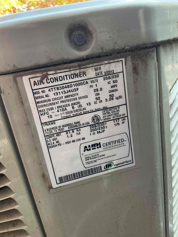 Completed comprehensive tune-up service on both air conditioning and furnace systems, each approximately 12-14 years old. Performed combustion analysis on furnace using flue gas analyzer, confirming safe operation with CO reading of 2 ppm, efficiency at 88%, and oxygen level at 9.3%. Inspected outdoor AC unit manufactured in 2013, documenting equipment condition and verifying proper operation of both systems.