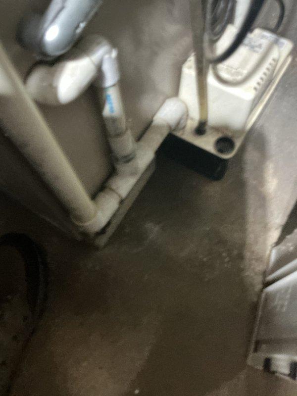 Completed comprehensive furnace tune-up inspection including examination of evaporator coil, drainage system, and mechanical components. Evaporator coil mesh showed satisfactory condition with minimal debris accumulation, and PVC condensate drain line was verified for proper operation. All system components were inspected and found operating within normal parameters.