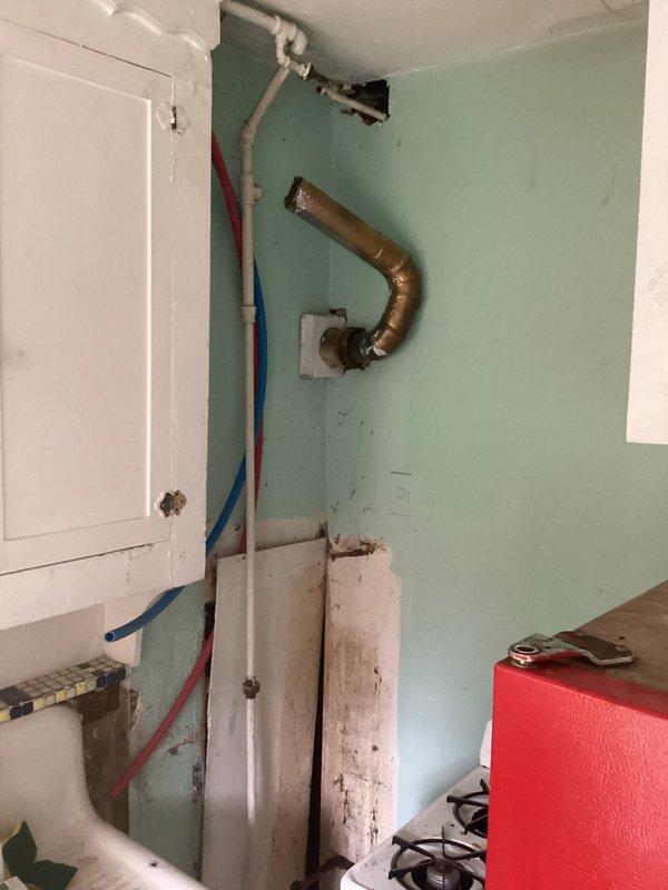 Conducted site assessment of carriage house to evaluate feasibility and requirements for installing a compact furnace system. Documented existing utility infrastructure including exposed plumbing lines, gas connections, and available wall penetrations to determine optimal equipment placement and necessary modifications for HVAC installation.