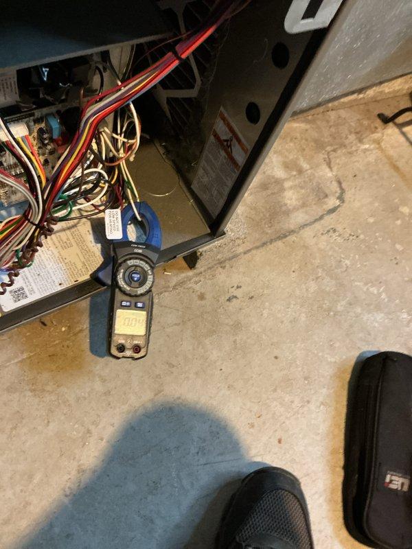 Completed comprehensive AC tune-up on residential HVAC system, performing standard maintenance procedures for units under 10 years old. Conducted system diagnostics using professional testing equipment, inspected all electrical connections and wiring harnesses, and verified proper operation of control board and blower motor components.
