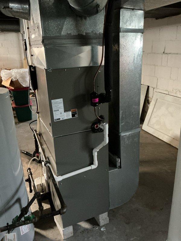 Completed scheduled maintenance on a 2-year-old air conditioning system and gas furnace. Performed comprehensive inspection, cleaning, and testing of both the outdoor condensing unit and indoor air handler to ensure optimal system performance and efficiency for the upcoming season.