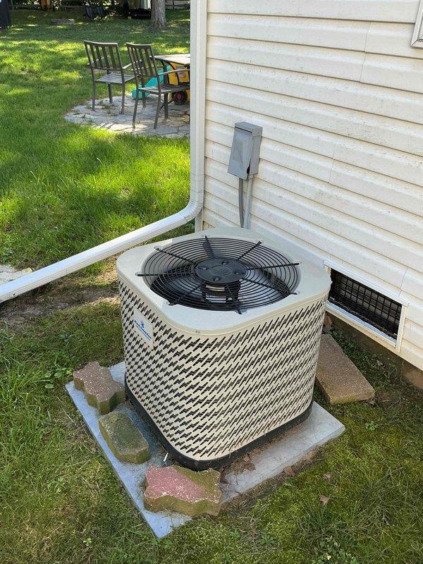 Completed comprehensive tune-up on 20-year-old residential air conditioning system with Lennox furnace and outdoor condenser unit. Performed standard maintenance protocol including inspection of indoor and outdoor components, filter check, electrical connections, refrigerant levels, and system performance evaluation to address reported cooling deficiency. Customer advised of system age and current operational status with recommendations for optimal performance.
