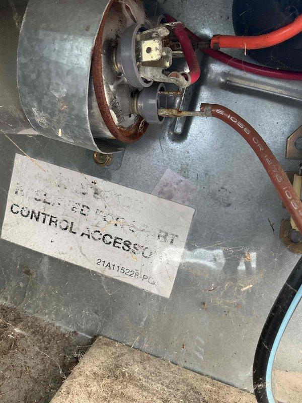 Responded to no-cooling call on 9-year-old outdoor condensing unit. Upon arrival, confirmed blower motor was operating but system was not producing cold air. Inspected outdoor unit components and identified failed capacitor preventing compressor from engaging. Replaced defective dual-run capacitor and verified proper voltage readings. Tested system operation and confirmed unit now cooling properly with compressor and condenser fan motor running within normal parameters.