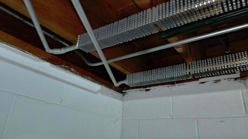 Completed comprehensive preventative maintenance inspection on boiler system serving basement heating zone with baseboard units. Performed standard maintenance protocol including visual inspection of boiler components, burner assembly, heat exchanger, and associated piping systems. Verified proper operation of all safety controls and confirmed adequate ventilation in mechanical room. System operating within normal parameters with no immediate service needs identified.
