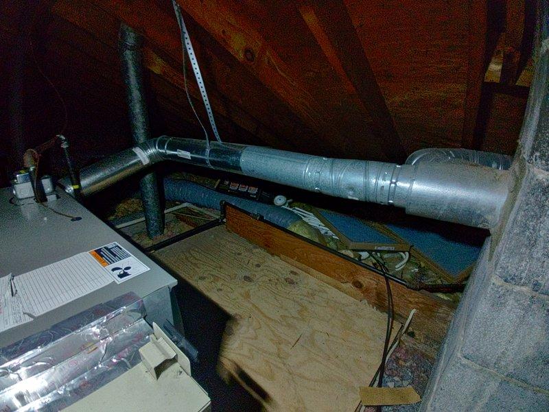 Performed annual maintenance on a 3-year-old gas furnace located in attic space. Completed full system inspection including burner assembly, heat exchanger, blower motor, and all safety controls. Verified proper operation of ductwork connections and checked insulation integrity throughout the system.