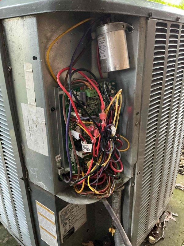 Performed comprehensive preventative maintenance on two air conditioning units (both 11 years old) and two gas furnaces (one 11 years old, one 3 years old). Inspected electrical components including capacitors, contactors, and control boards on both outdoor condensing units, verified proper wire connections, and cleaned accessible components. Completed full system tune-ups on all four HVAC units to ensure optimal performance and efficiency for the upcoming season.