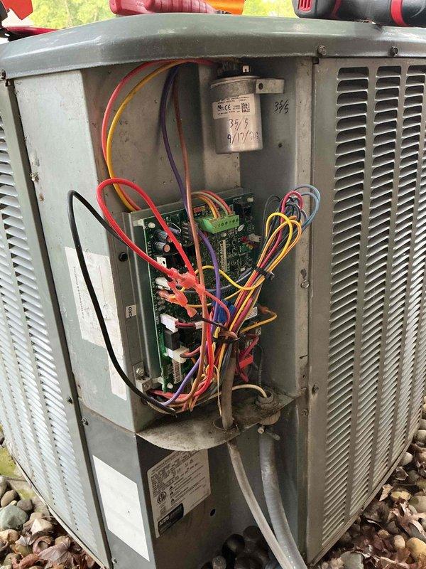 Performed comprehensive preventative maintenance on two air conditioning units (both 11 years old) and two gas furnaces (one 11 years old, one 3 years old). Inspected electrical components including capacitors, contactors, and control boards on both outdoor condensing units, verified proper wire connections, and cleaned accessible components. Completed full system tune-ups on all four HVAC units to ensure optimal performance and efficiency for the upcoming season.