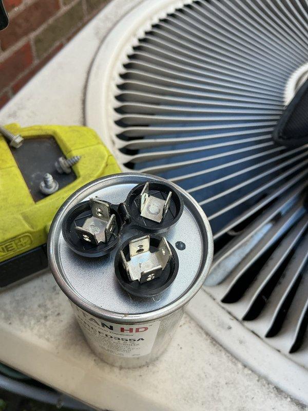 Performed preventive maintenance on 25-year-old air conditioning system and gas furnace. Inspected and tested capacitor on outdoor condensing unit, verified condenser fan operation and coil condition, and utilized diagnostic instruments to measure system pressures and performance parameters on both heating and cooling equipment.