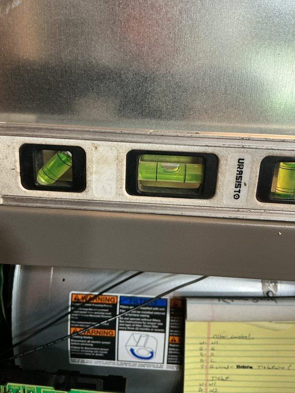 Installed a downflow Lennox Elite Series furnace rated at 110,000 BTU with complete gas and electrical connections. Configured dual-zone system with two Honeywell thermostats to provide independent temperature control for separate areas. Inspected and addressed failed damper in crawlspace serving bedroom zone, ensuring proper airflow distribution throughout the ductwork system.