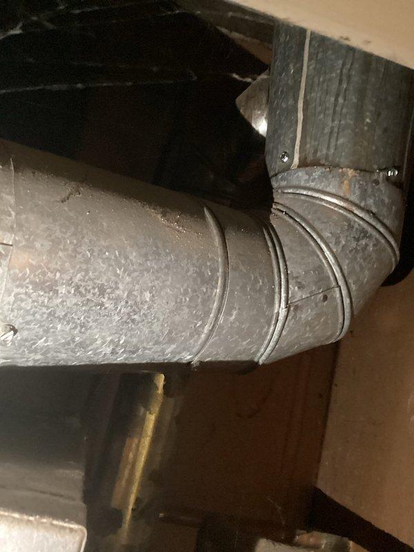 Completed comprehensive estimate for full HVAC system replacement and water heater installation in residential property. Assessed existing basement-mounted air handler unit, associated ductwork including main supply trunk lines and rectangular plenum connections in attic space, and evaluated current water heater for replacement specifications. Documented all equipment locations, existing infrastructure conditions, and photographed installation areas to provide accurate replacement scope and system sizing recommendations.