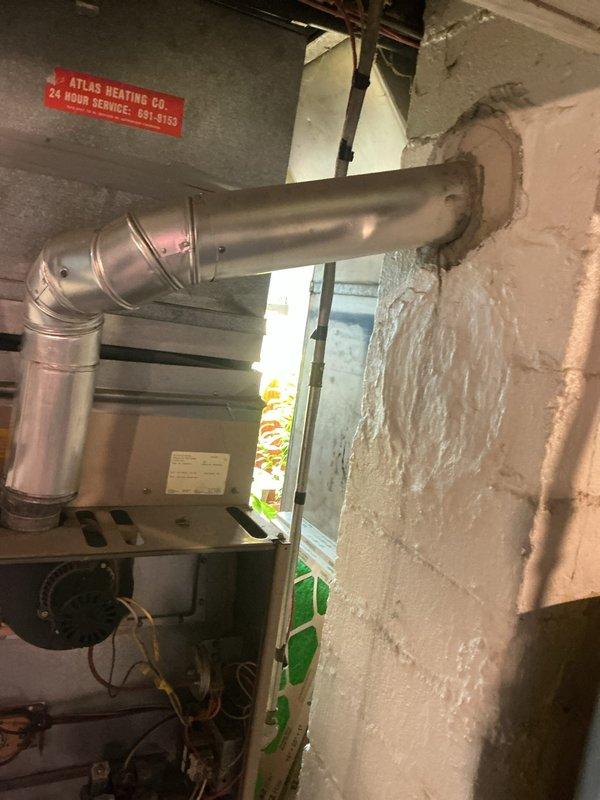 Responded to no-heat call for 20-year-old furnace system affecting entire residence. Upon arrival, confirmed outdoor unit was running but indoor blower motor failed to operate, resulting in complete loss of heating function. Inspected basement-mounted furnace unit and diagnosed blower motor failure. Replaced defective blower motor assembly, tested all electrical connections, and verified proper airflow throughout ductwork system. Cycled system through multiple heating cycles to confirm restoration of heat to all zones. Unit now operating within manufacturer specifications with adequate air delivery to living spaces.