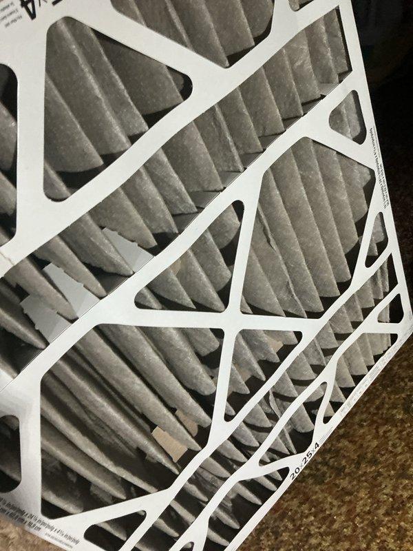 Responded to furnace noise complaint and performed system inspection. Examined internal components including heat exchanger, blower assembly, and burner section. Documented current condition with photos showing air filtration system and internal cabinet components with evidence of operational wear and minor discoloration on metal surfaces. Noise issue remains present and requires further diagnostic evaluation to identify source and determine necessary repairs.