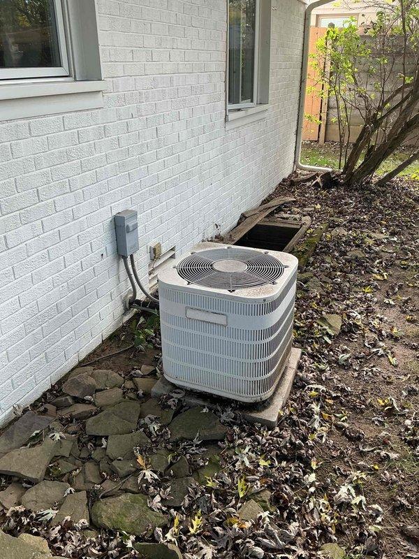 Completed comprehensive tune-up service on residential HVAC system including 3-year-old Lennox gas furnace and 13-year-old outdoor air conditioning unit. Performed full system inspection, filter replacement, cleaned condenser coils, verified refrigerant levels, tested electrical connections, and confirmed proper operation of both heating and cooling systems. All equipment operating within manufacturer specifications with no issues found.