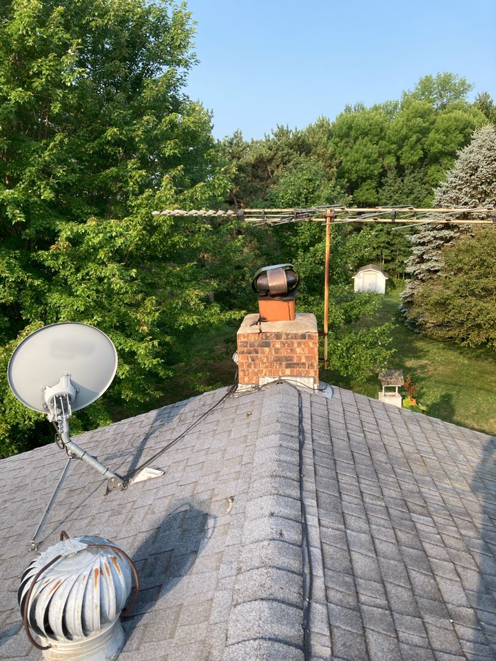 Chimney clean and smart scan flue liner inspection 