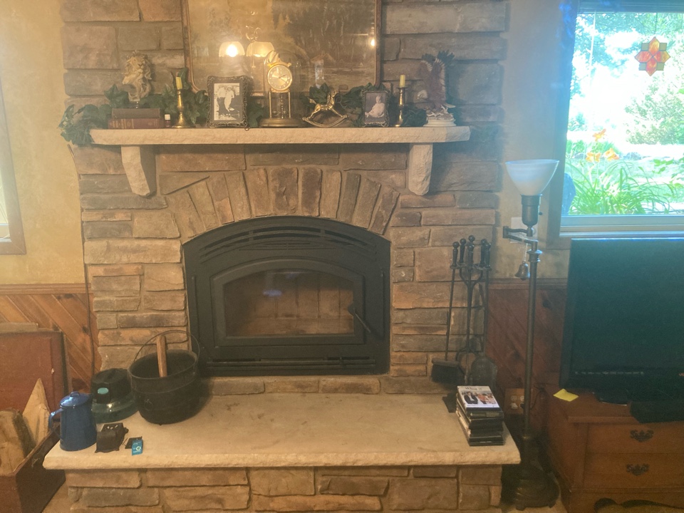 Chimney cleaning and smartscan flue liner inspection 