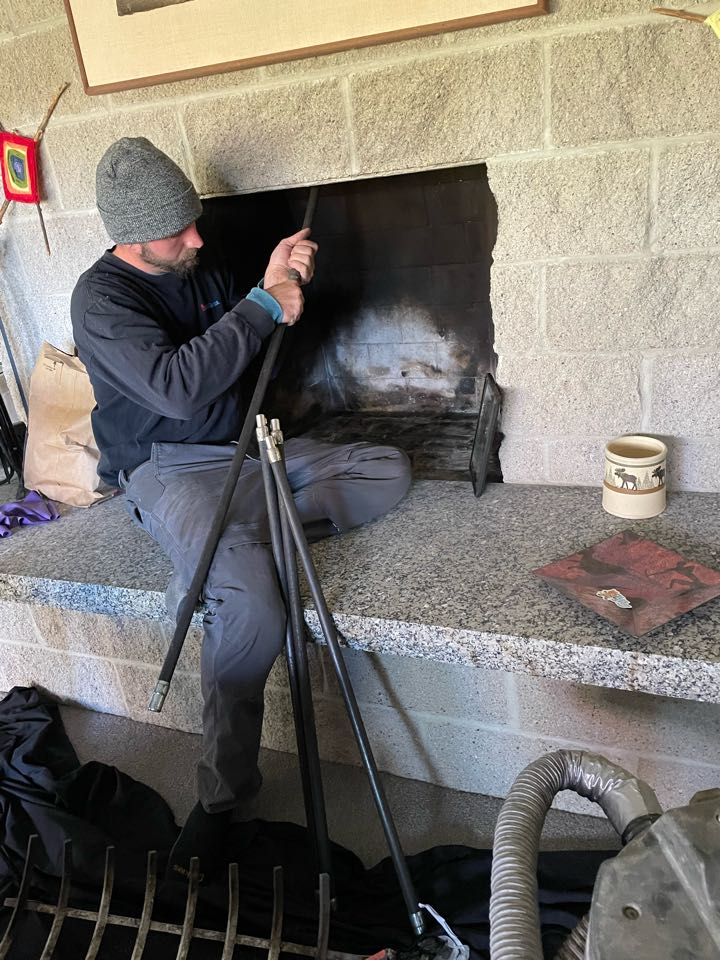 Chimney clean, smart scan inspection, estimate for repairs Chimney clean, smart scan inspection, estimate for repairs