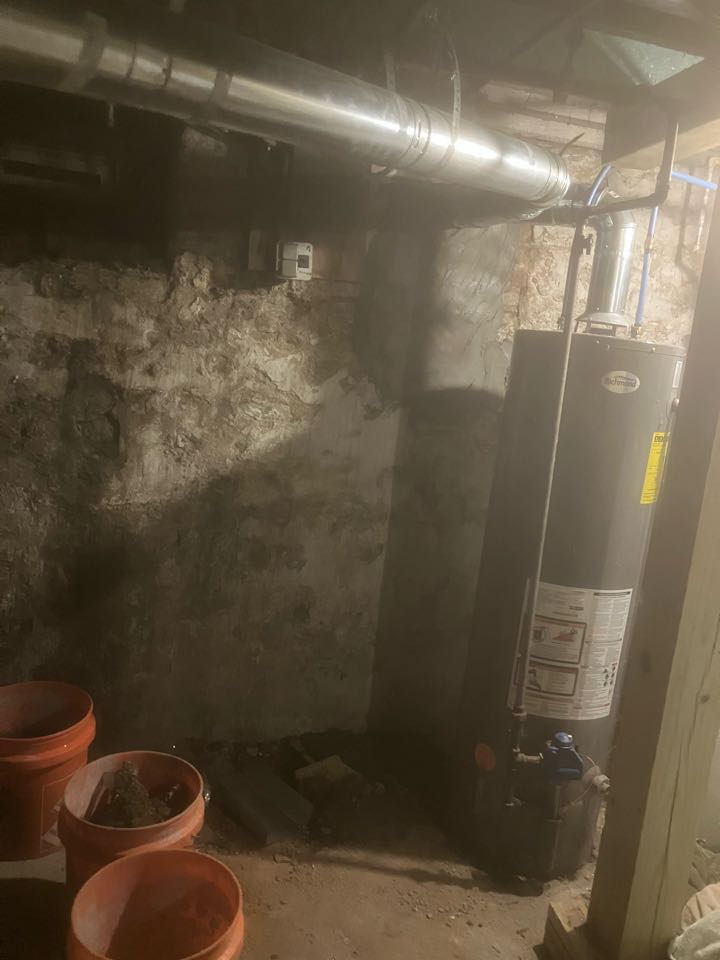 Installed new 5” lining system