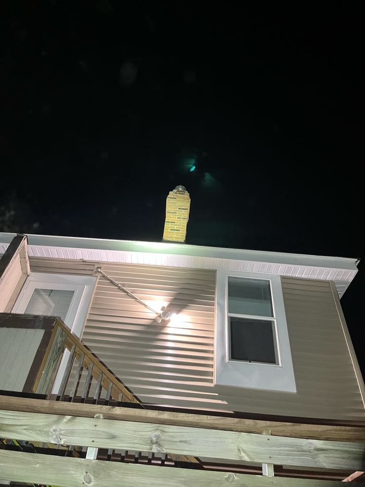 Installed new 5 inch stainless steel liner  Installed new 5 inch stainless steel liner