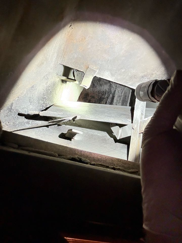 Chimney clean and inspection 