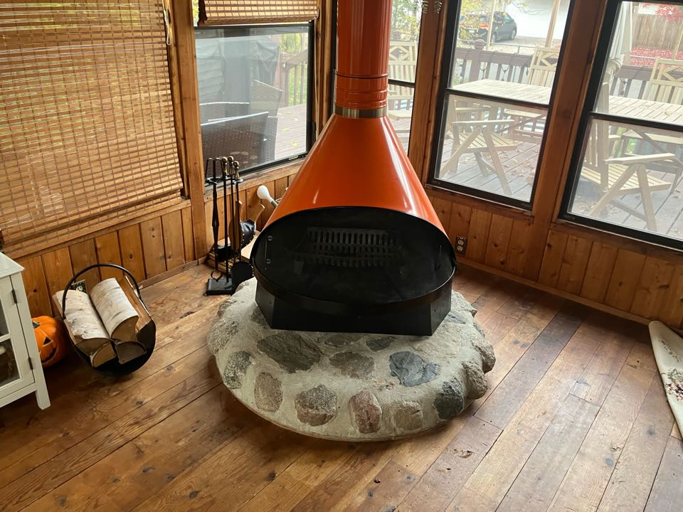 Chimney cleaning and smartscan inspection 