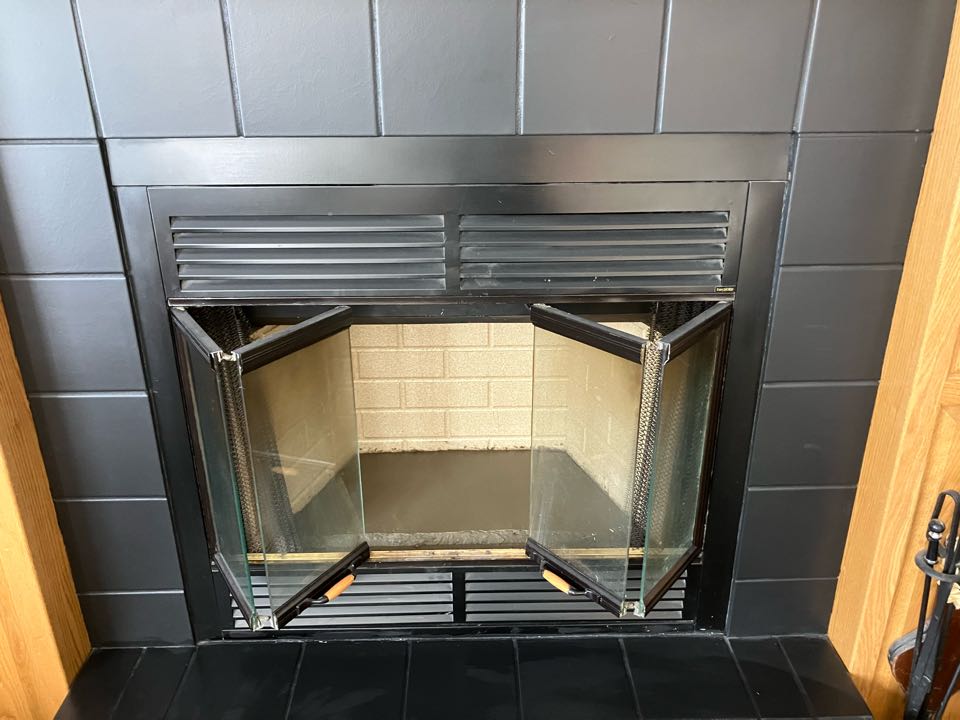 Installed new refractory panels and poured floor 