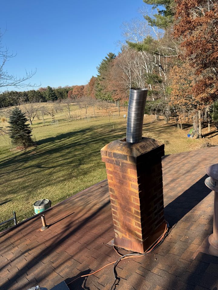 Installed a 6” liner 