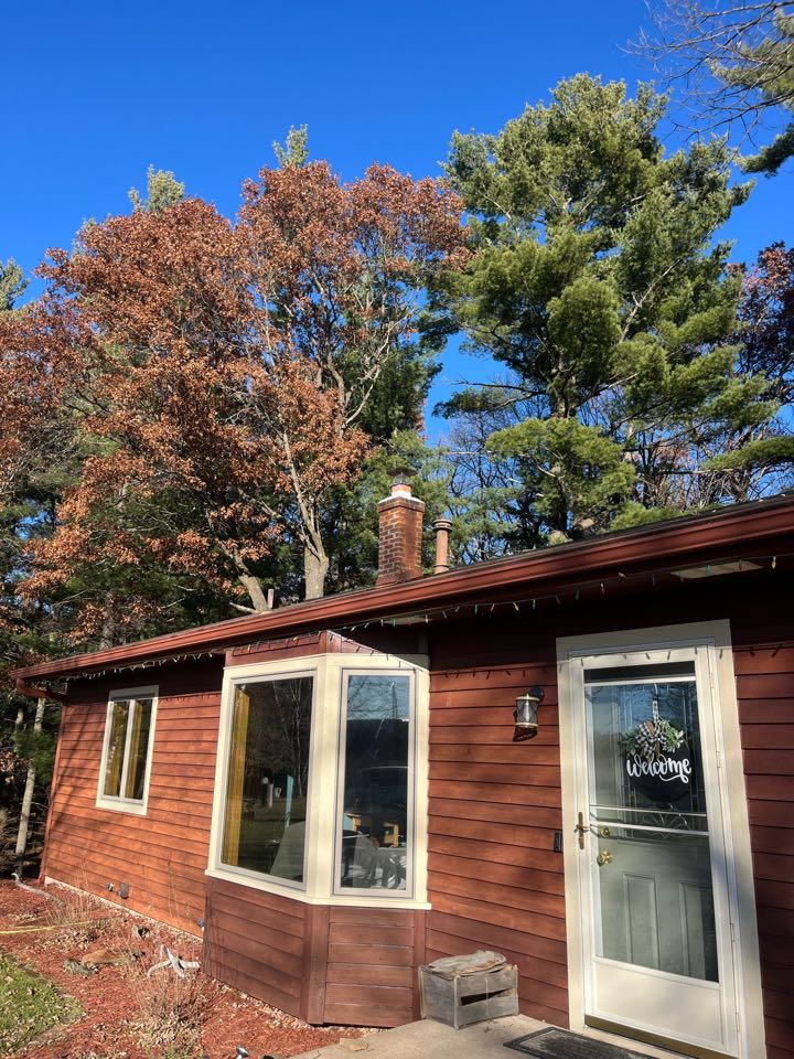 Installed new 6 inch liner for wood stove 