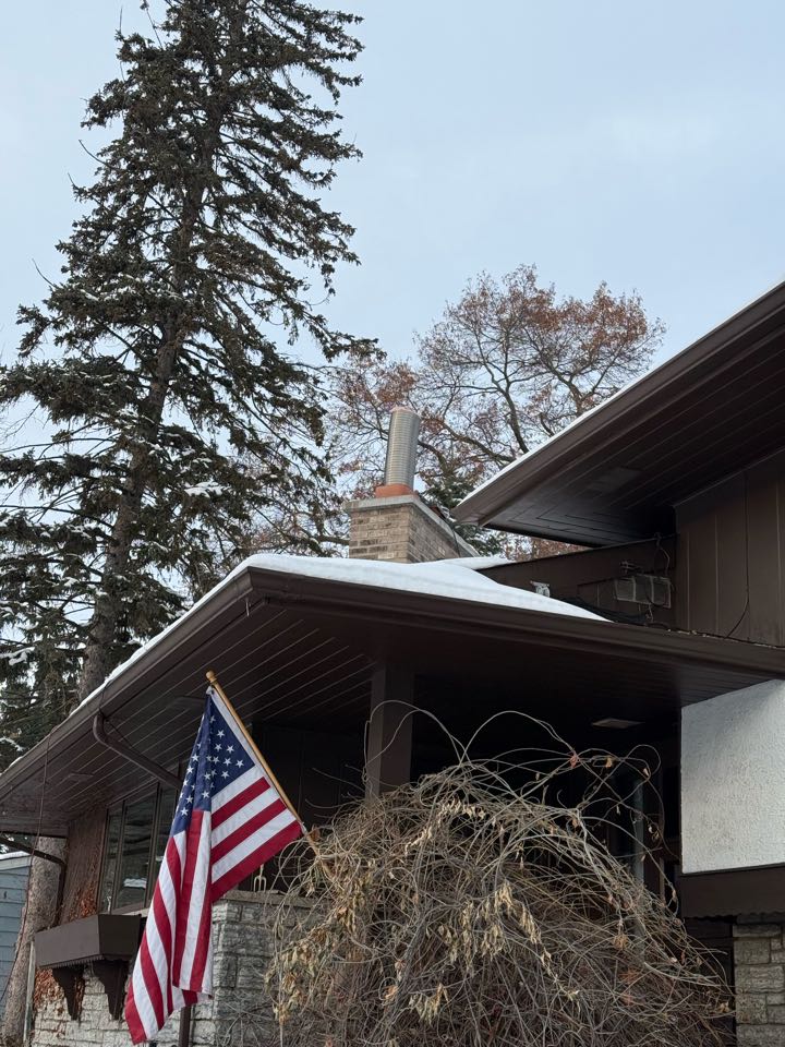 Installed a 12” lining system 