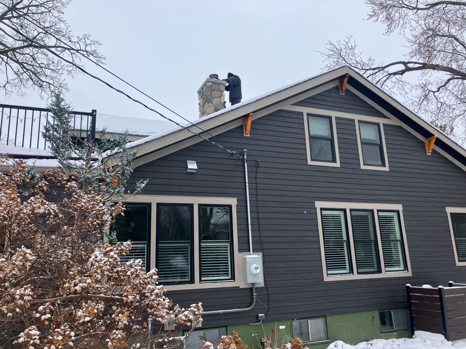 Fireplace cleaning and inspection 