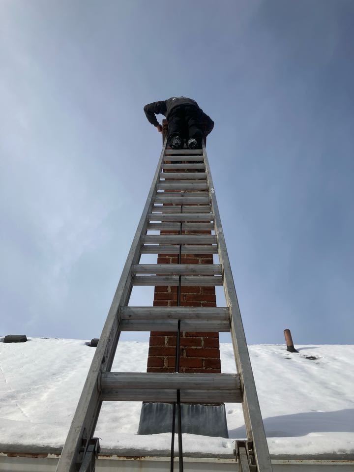 Installed new 6” cap and top plate