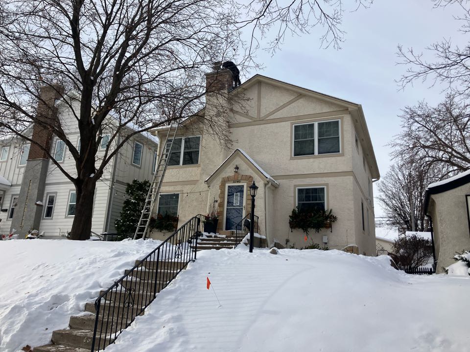 Installing a cap and top plate 