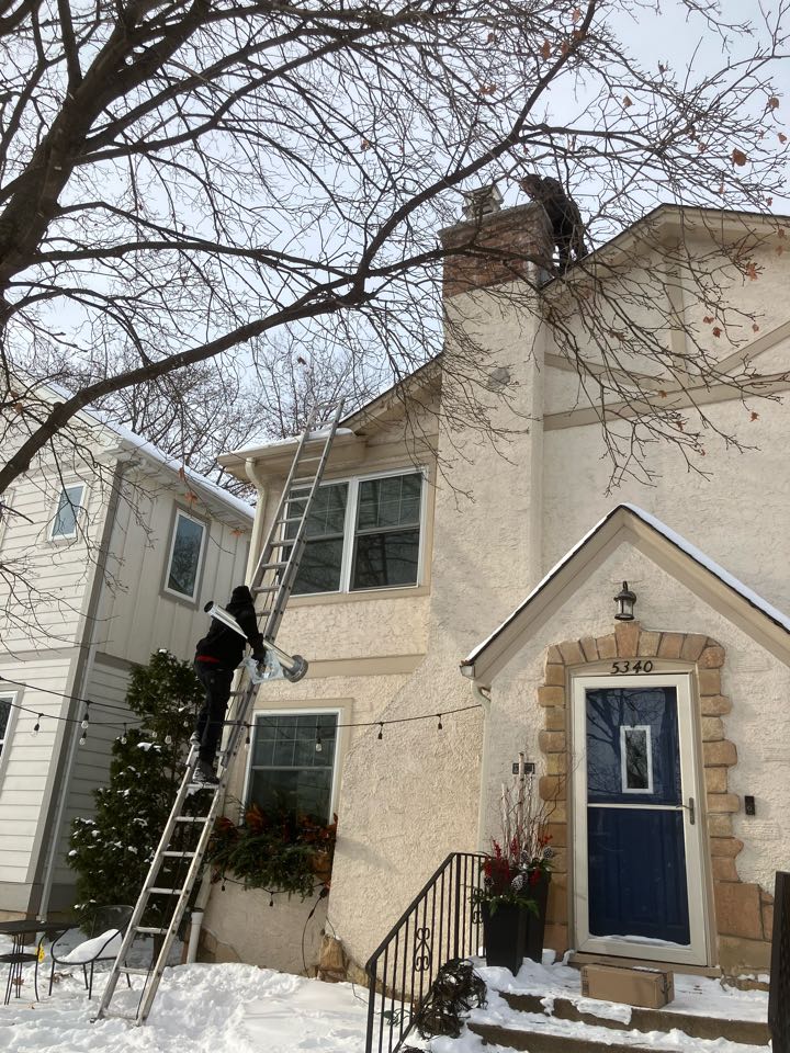 Installed new cap, top plate, and liner extension