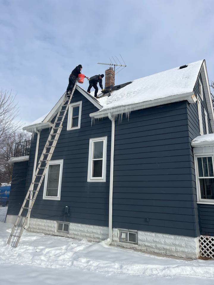 Installed new cap and roof vent 