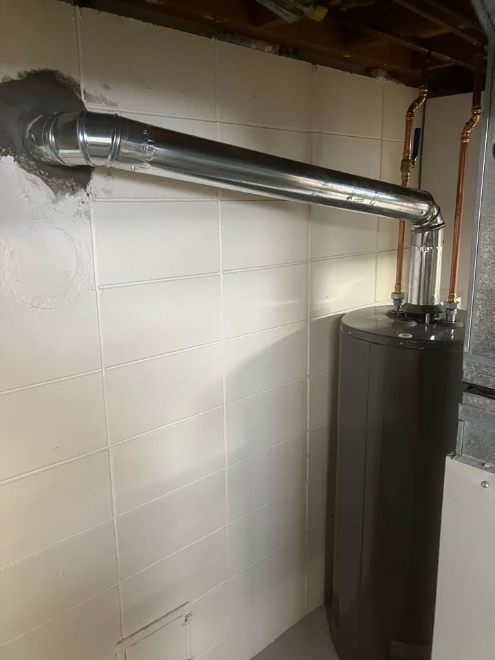 Installed new 4” lining system