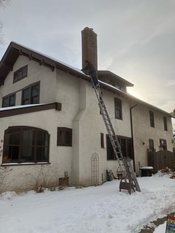 Gave estimate for repair work