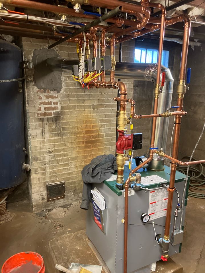 Installed new 6” lining system