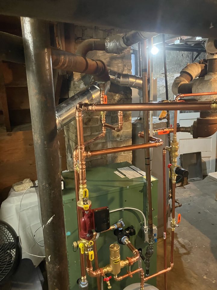 Installed new 6” lining system