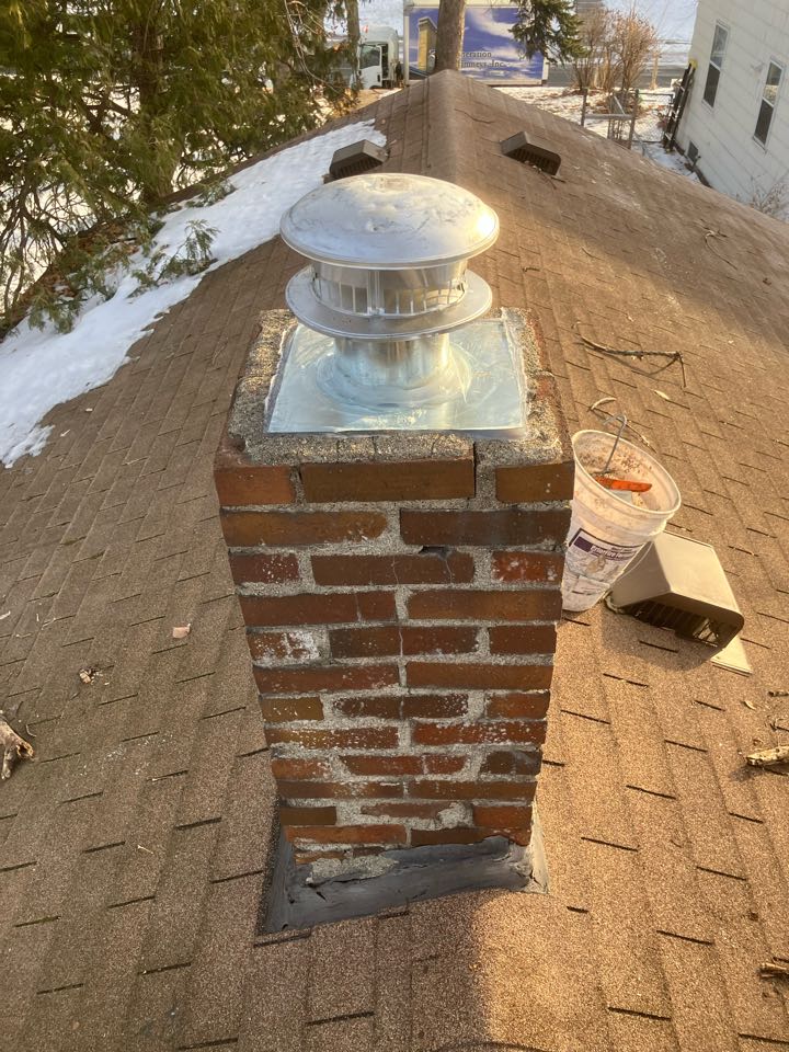 Installed new cap and top plate