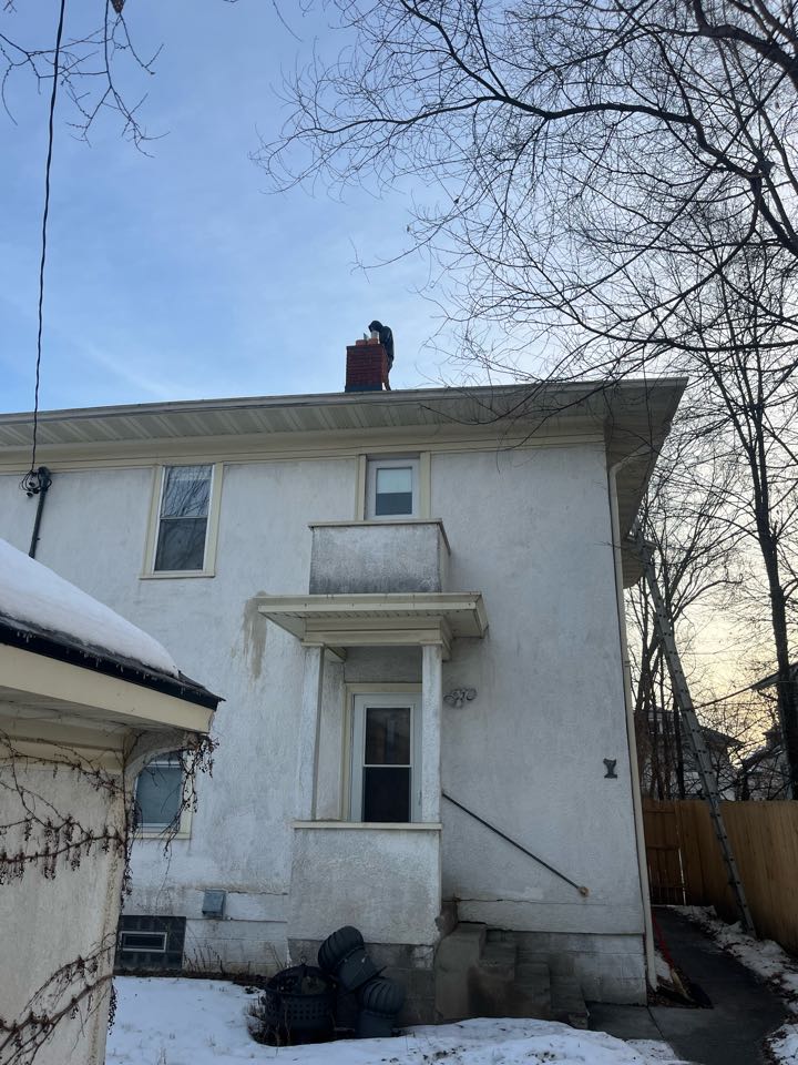 New chimney cap for 7 inch liner 