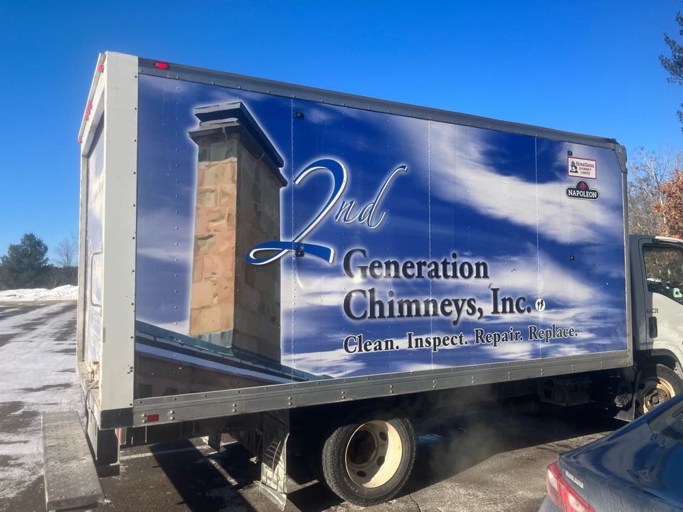 Chimney cleaning and smartscan inspection in North Branch Minnesota 